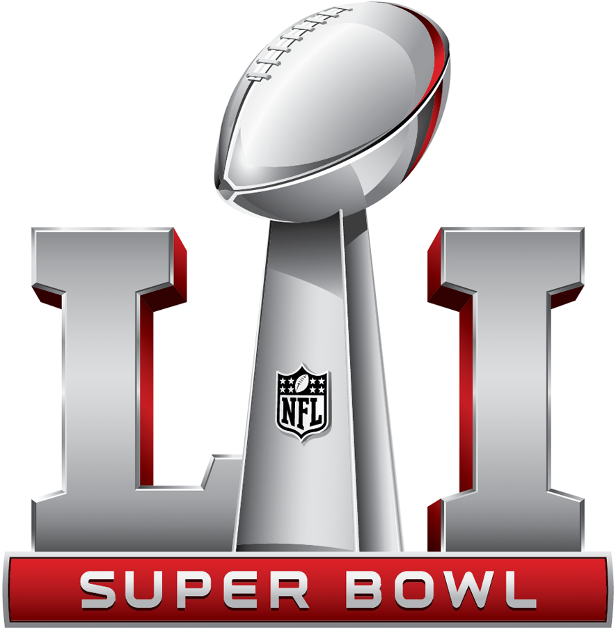 Super Bowl LI Primary Logo t shirt iron on transfers
